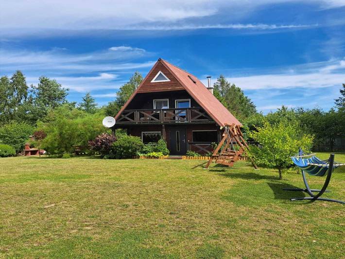 Ferienhaus für 4 Personen, mit Balkon und Terrasse in Pommern