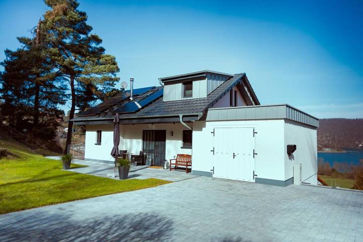 Ferienhaus für 6 Personen, mit Ausblick und Sauna sowie Garten und Seeblick in Edertal - 4
