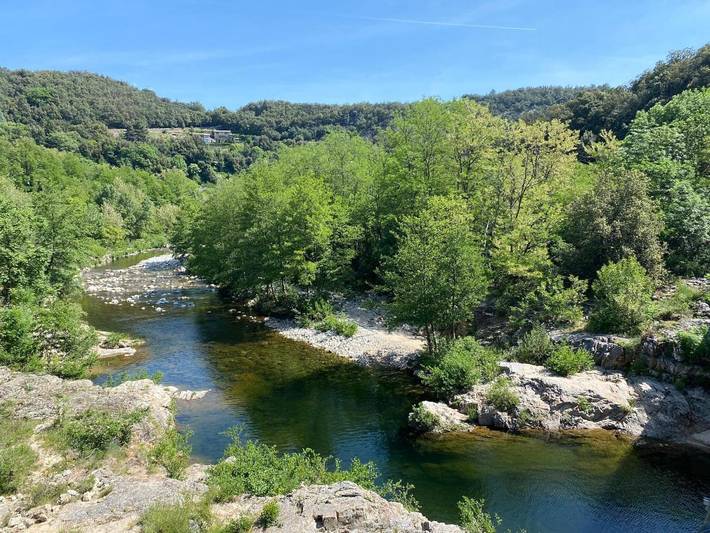 Maison de vacances pour 4 personnes, avec jardin et vue, animaux acceptés