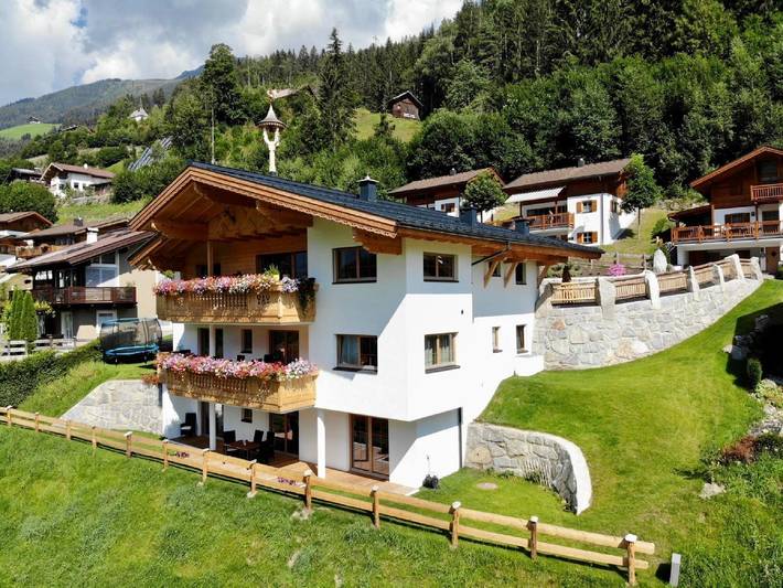 Hütte für 12 Personen, mit Sauna und Balkon, kinderfreundlich in Wald im Pinzgau - 3