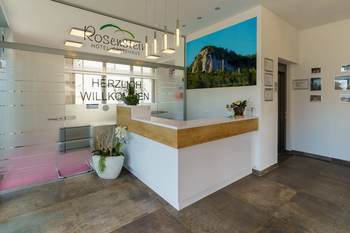 Hotel & Gästehaus Rosenstein - Einzelzimmer Standard in Heubach, Albsteig Etappe 5