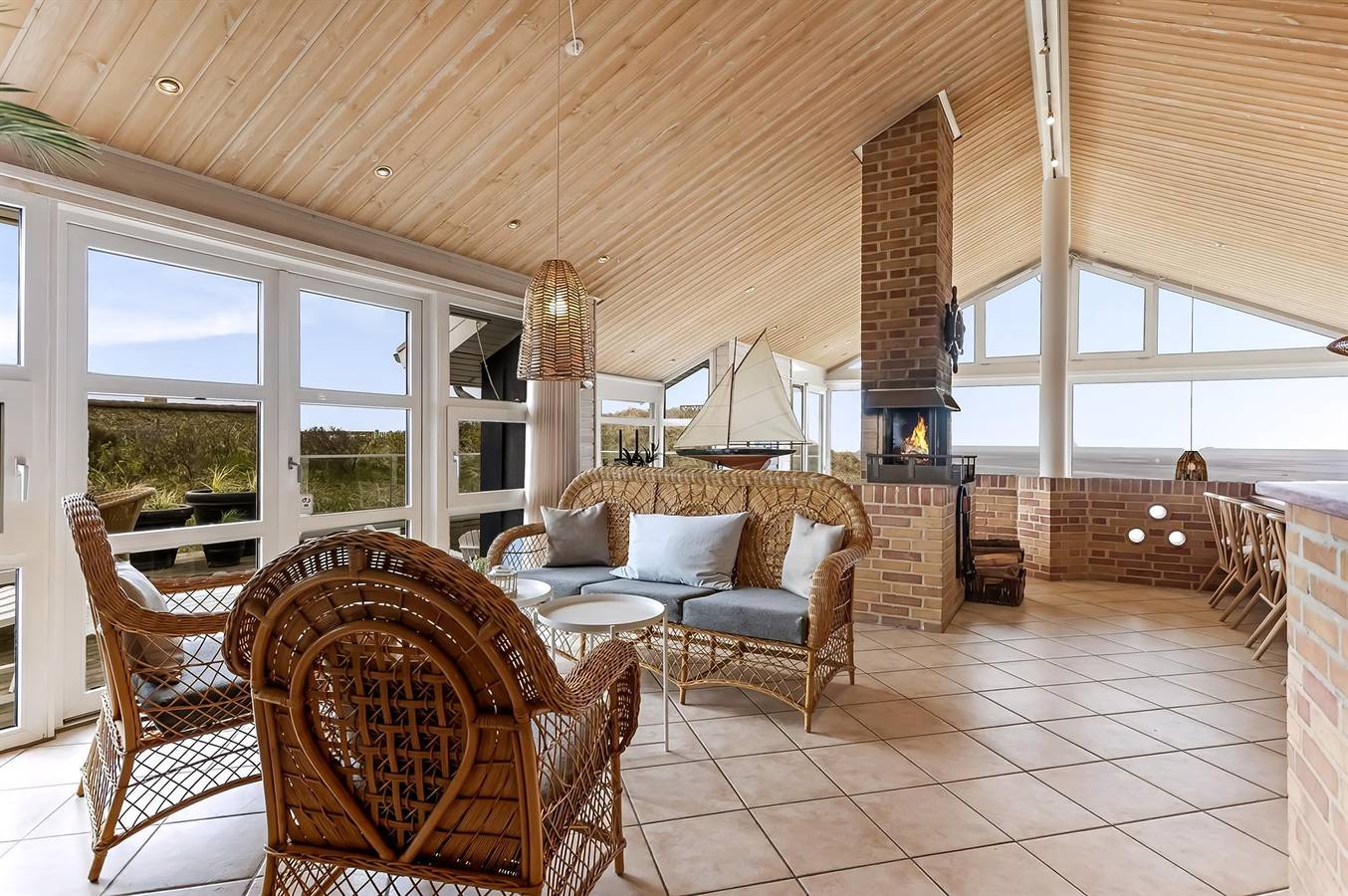 Pet friendly home in Hirtshals with sauna in Hirtshals region, Tannisbucht