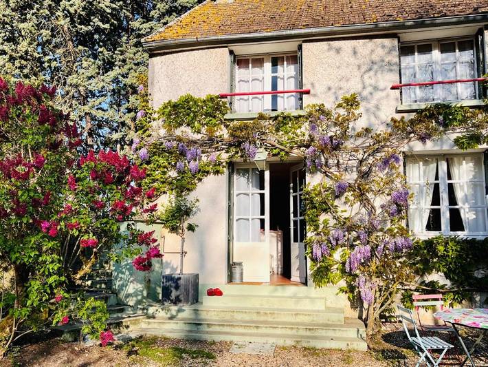 Maison de vacances pour 5 personnes, avec Terrasse ainsi que Jardin et Vue
