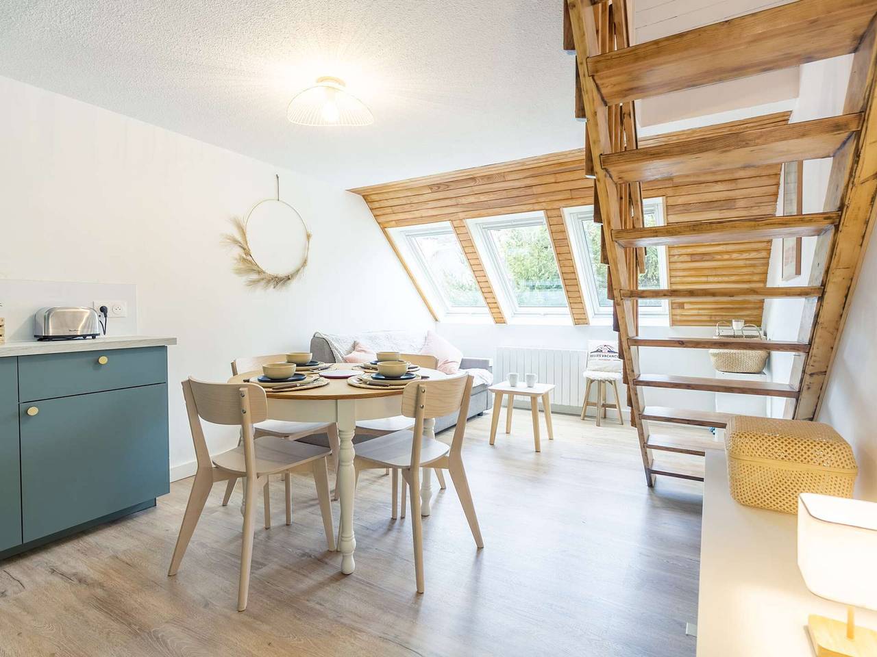 Apartamento entero, Dúplex T2 renovado para 4 personas en Vielle-Aure con parking privado y naveta gratuita in Vielle-Aure, Parque nacional de los Pirineos