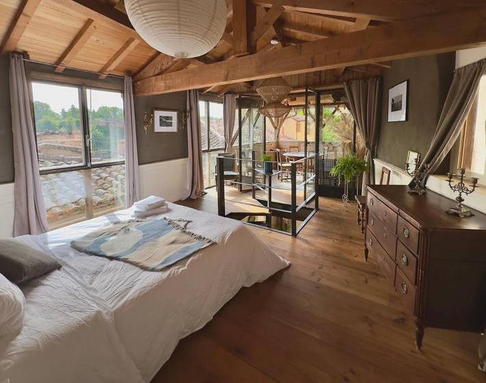 Gîte pour 5 personnes, avec terrasse et vue, animaux acceptés à Gaillac - 2