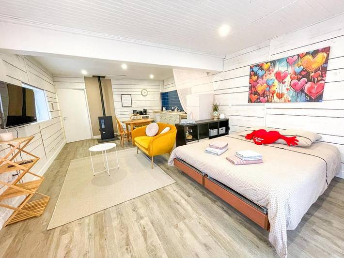 Chalet pour 2 personnes, avec jardin
