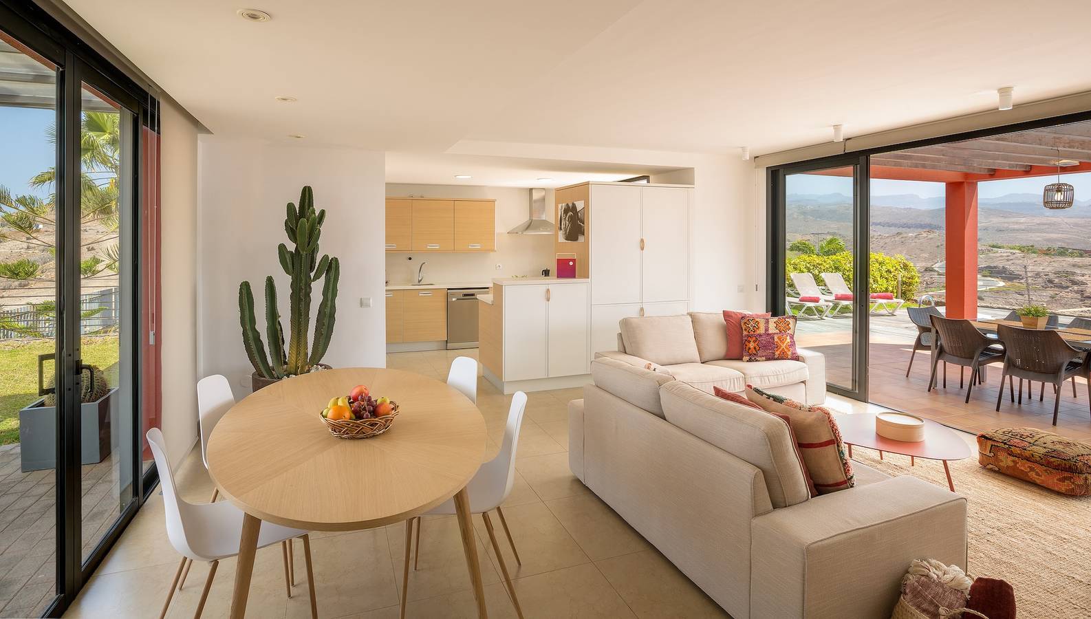 Las Terrazas Villa 3 met zeezicht, Wifi, zwembad, tuin & terrassen, foto 8