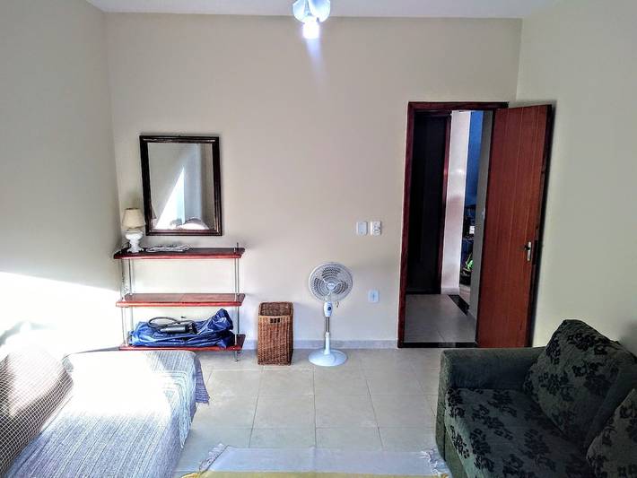 Vacation house for 7 people, with yard and pool as well as balcony, with pets in Brazil