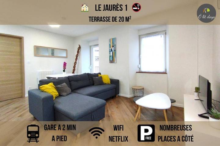 Apartamento de vacaciones para 4 personas, con terraza - 1