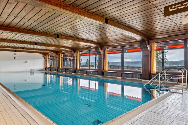 Ferienwohnung für 2 Personen, mit Balkon und Kinderpool sowie Sauna in Schonach ort - 3