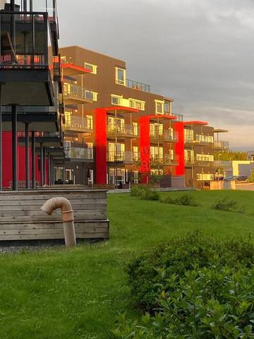 Ferienwohnung für 4 Personen, mit Terrasse und Ausblick, mit Haustier in Tromsø