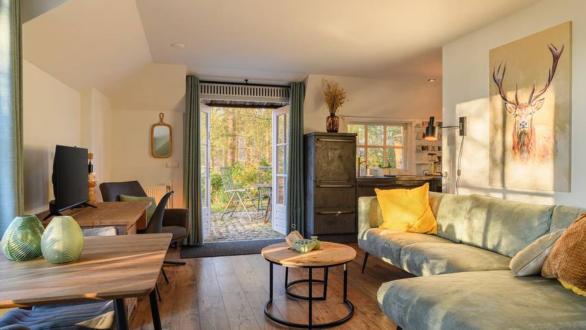 Summio Bungalowpark Herperduin — Bungalow Stuif Hoeve 2 Deluxe in Brabant-Septentrional