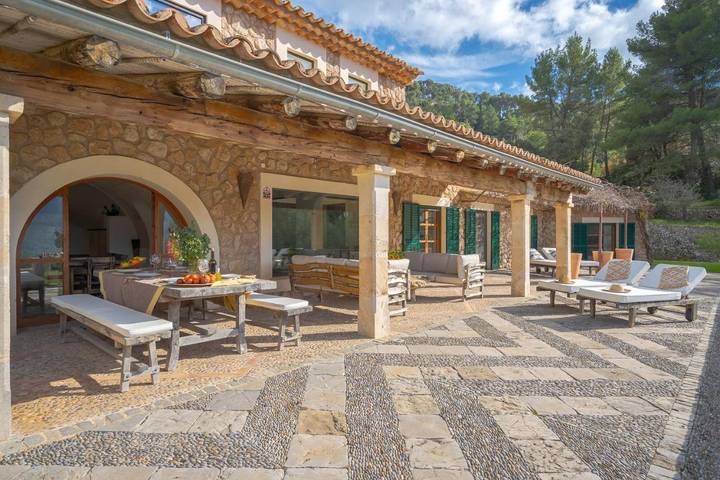 Casa rural para 7 personas, con vistas además de piscina y jardín en Esporles - 2