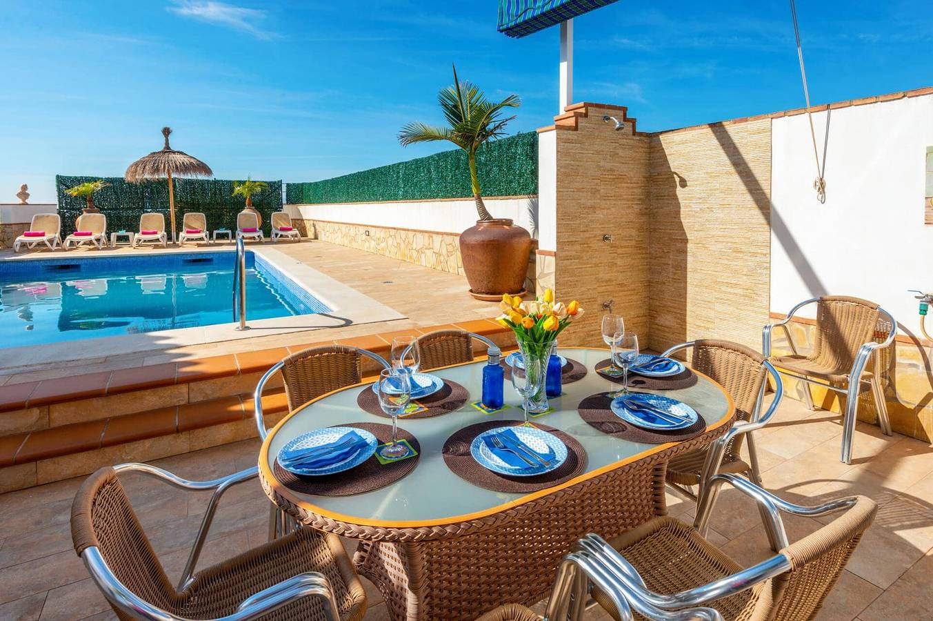 Villa El Olivar by Villa Plus in Torrox Costa, Torrox