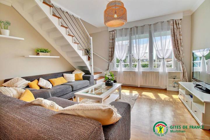 Gîte pour 8 personnes, avec jardin à Port-Louis