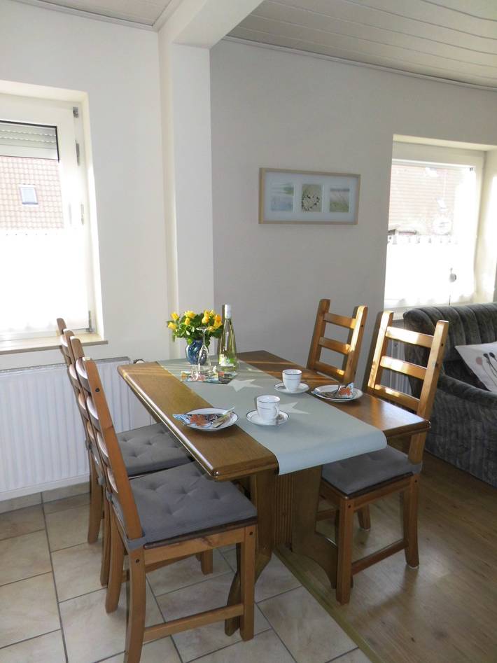 Ferienwohnung für 4 Personen, mit Terrasse und Garten