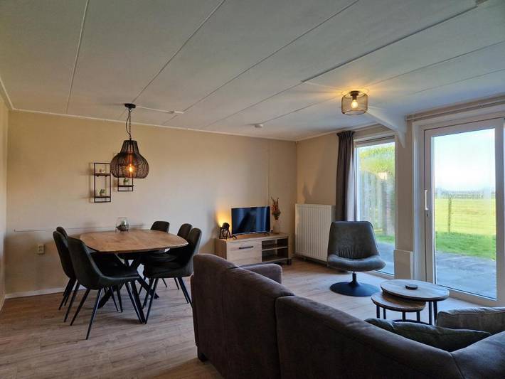 Ferienhaus für 6 Personen, mit Terrasse und Garten sowie Ausblick