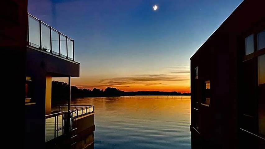 Boot für 6 Personen, mit Terrasse und Sauna in Ribnitz-Damgarten - 4