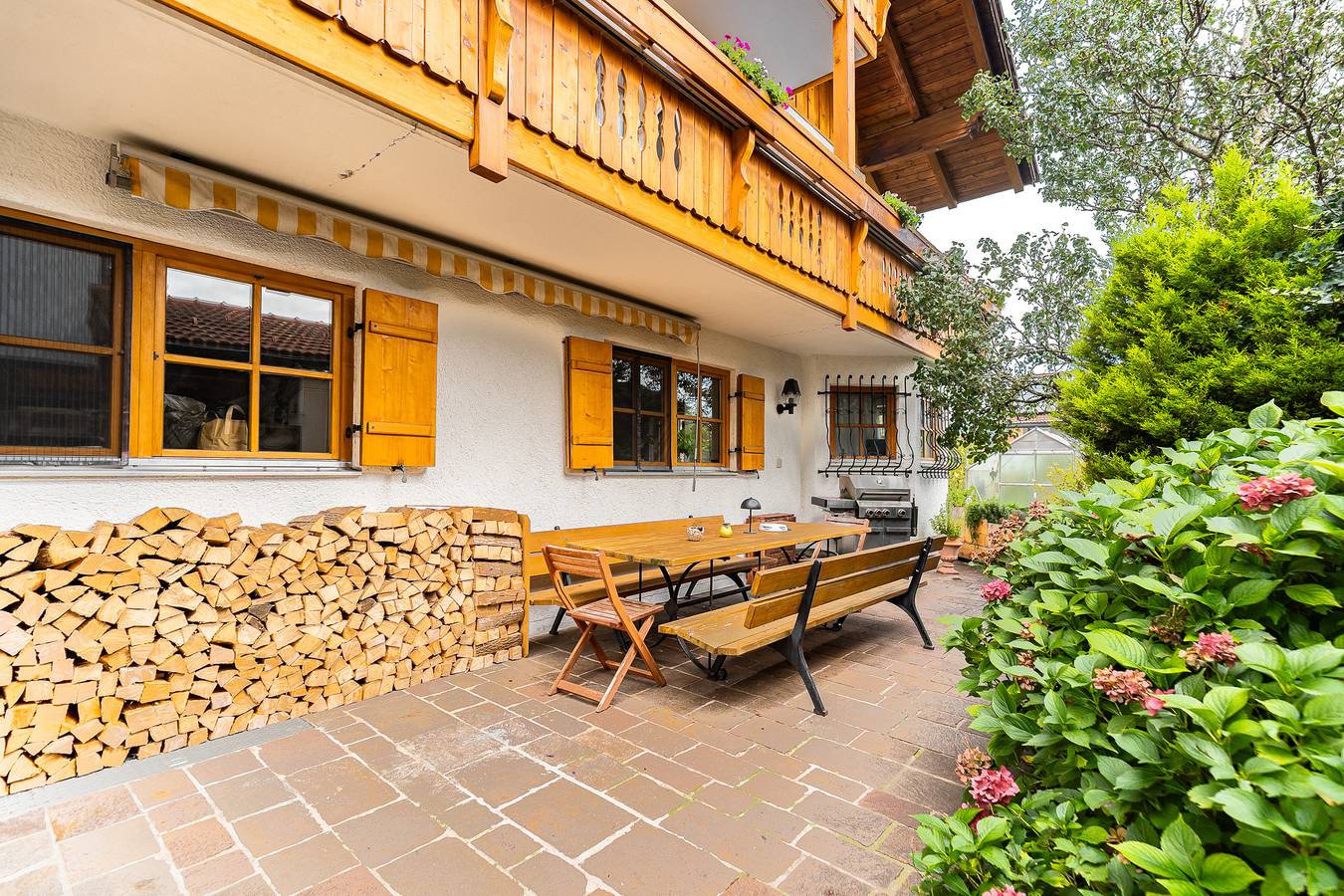 Ganze Ferienwohnung, Ferienwohnungen Dananic - Ferienwohnung Nr. 1, 27m², Wohn-/Schlafraum, Balkon, Tv, 2 Pers. in Anger, Bayerische Alpen