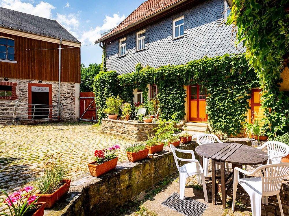 Ganze Wohnung, Brückenhof Rohna - Taubenschlag in Harth-Pöllnitz, Region Greiz