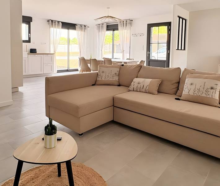 Ferienhaus für 8 Personen, mit Garten in Somme