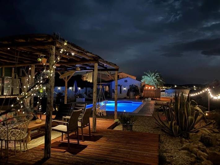 Casa rural para 12 personas, con vistas además de jardín y piscina en Huércal-Overa - 2