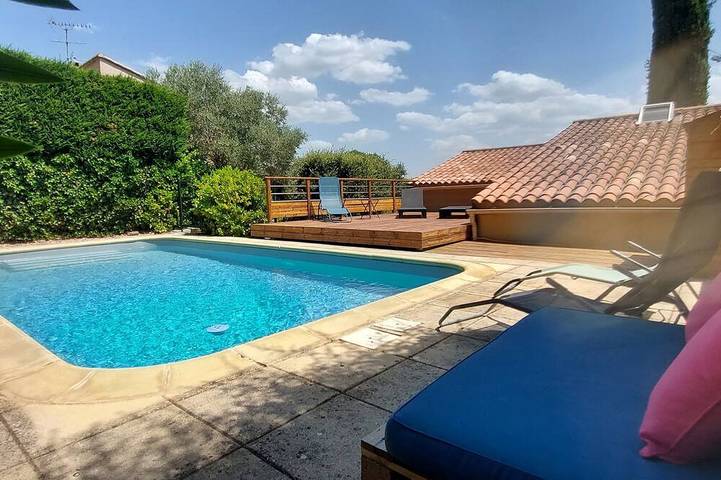 Appartement de vacances pour 4 personnes, avec jardin et terrasse