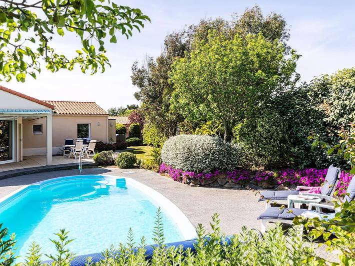 Villa pour 6 personnes, avec jardin et piscine aux Les Sables-d'Olonne