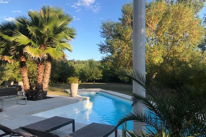 Location de vacances pour 7 personnes, avec Terrasse et Jardin à Montferrier-sur-Lez