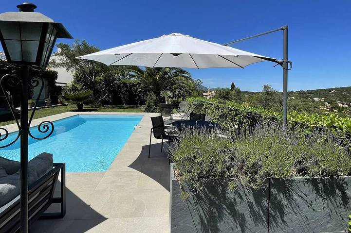VilladuCouchant,  piscine , calme, vue magnifique, 15mn des gorges de l'Hérault in Saint-Gély-du-Fesc, Côte méditerranéenne (France)