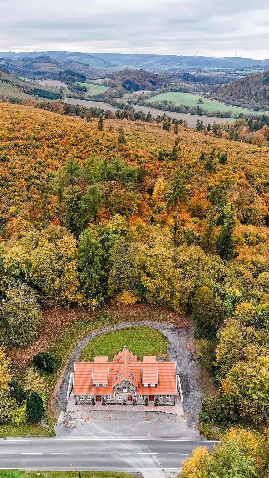 Maison durable située près d'un chemin forestier à Laer in Meschede, Arrondissement du Haut-Sauerland