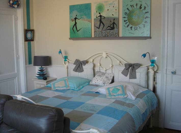 Chambre d’hôte pour 2 personnes, avec jardin, animaux acceptés