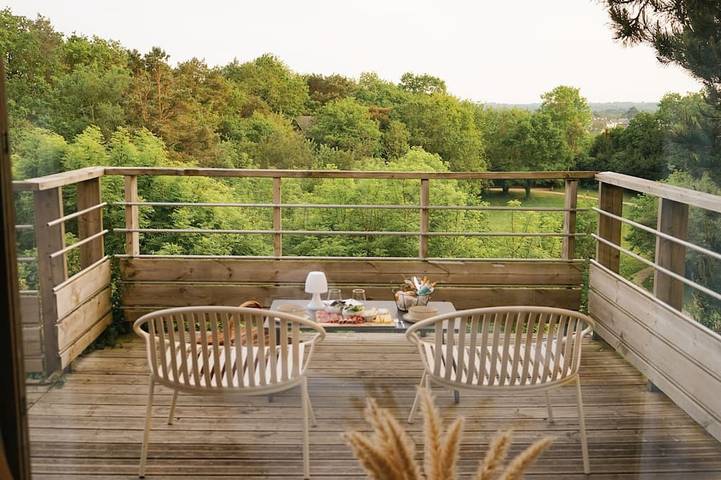 Cabane de luxe avec une vue incroyable 2 personnes in Pont-Aven, Région de Quimper