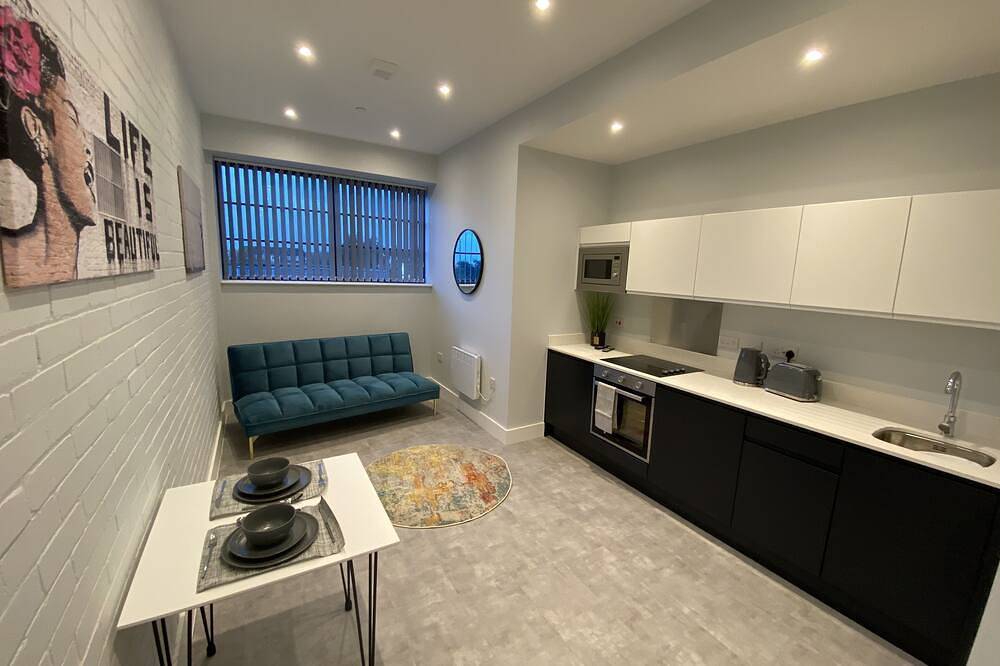 Ganze Wohnung, Apartment-Ensuite-Strassenblick in Liverpool, Merseyside