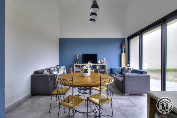 Gîte pour 6 personnes, avec Jardin et Vue