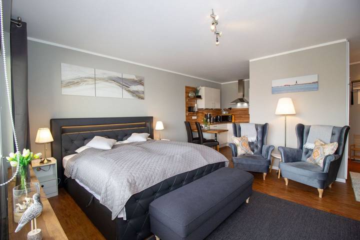 Ferienwohnung für 2 Personen, mit Balkon/Terrasse und Sauna