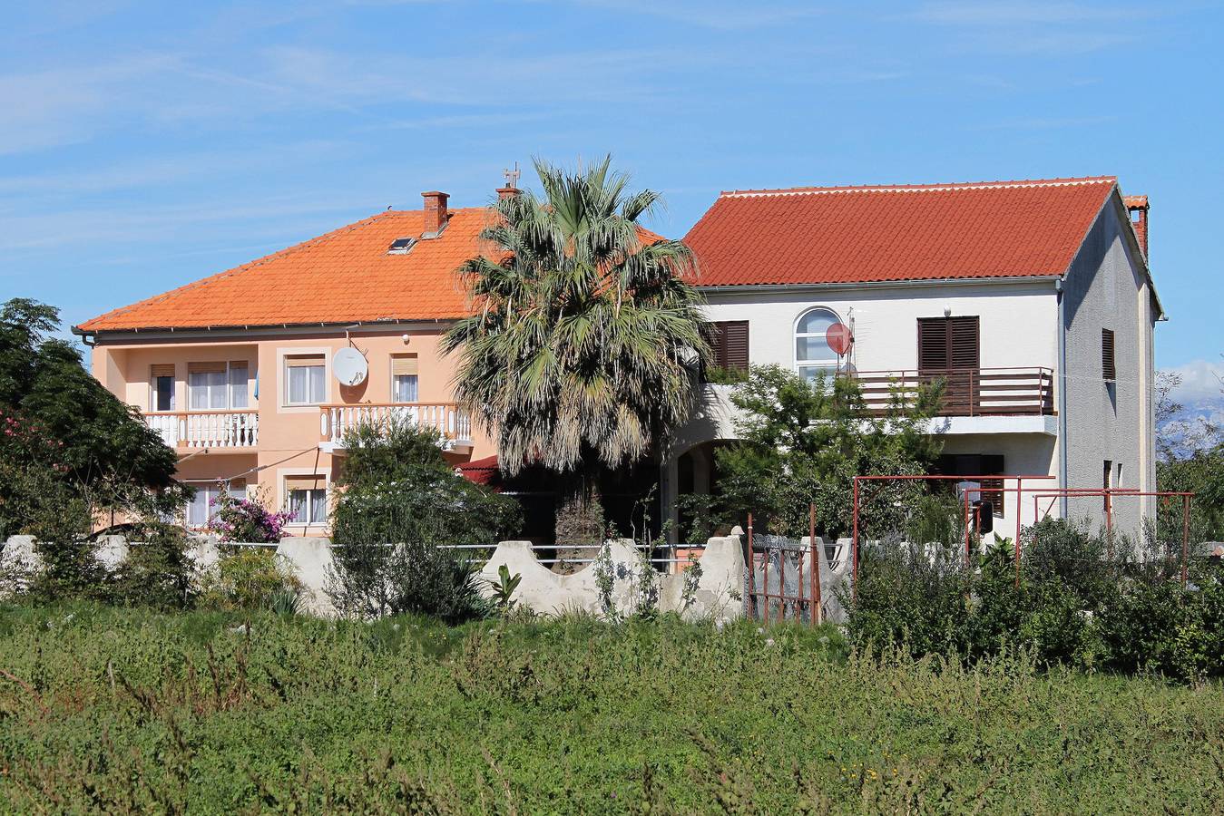 Ganze Wohnung, 3-Zimmer-Ferienwohnung mit Balkon Privlaka, Zadar A-5747-a in Privlaka, Zadar