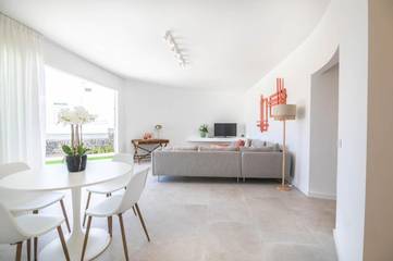 Bungalow für 4 Personen, mit Ausblick und Garten in San Agustin