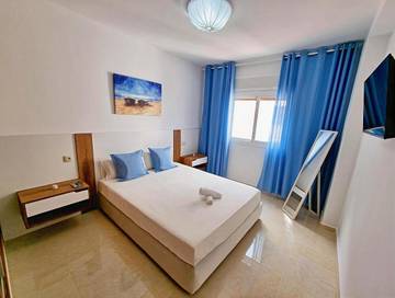 Gîte pour 4 personnes, avec vue et balcon dans Oued Laou