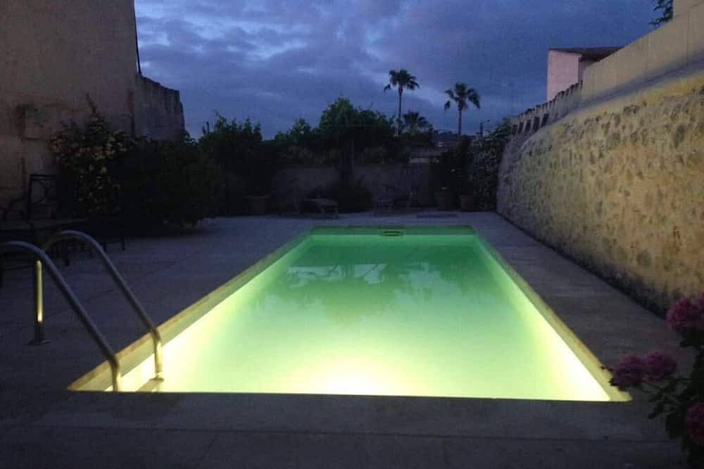Komfortables Dorfhaus mit viel Atmosphäre und eigenem Pool in Porreres, Mallorca Süden
