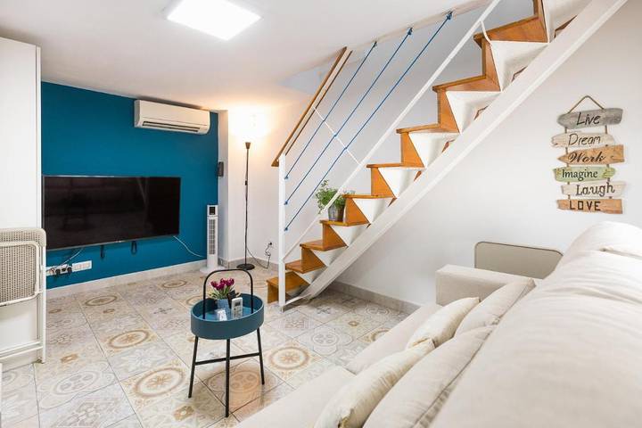 Apartamento de vacaciones para 3 personas en Málaga