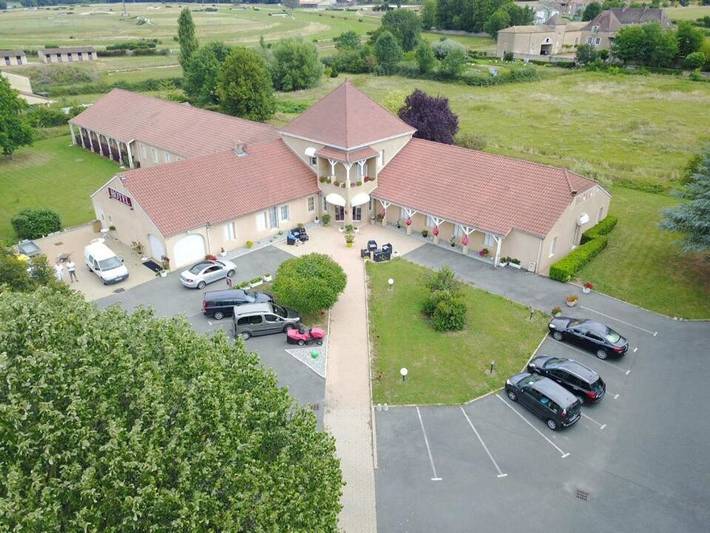 Hôtel pour 2 personnes, avec Terrasse ainsi que Jardin et Vue