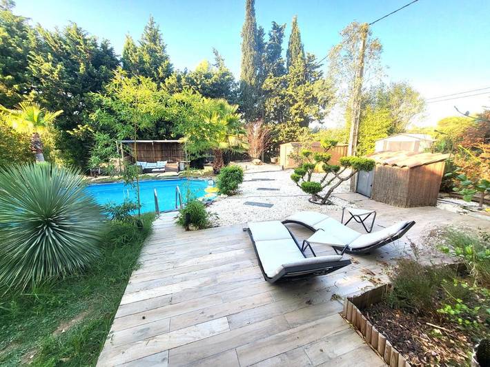 Apartamento de vacaciones para 4 personas, con jardín y piscina, Se admiten mascotas - 1