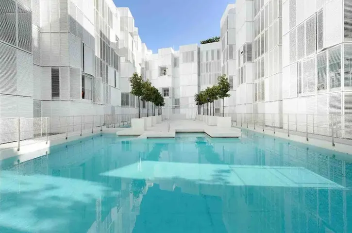 Appartement de vacances pour 5 personnes, avec balcon ainsi que piscine et vue - 1