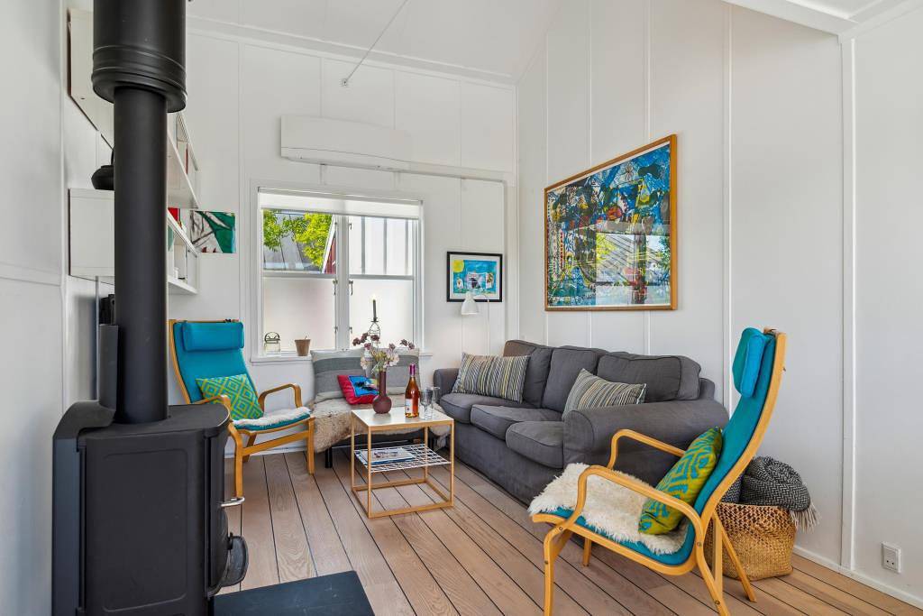 Gemütliches Ferienhaus mit herrlichem Meerblick in Øer Maritime Ferieby in Øerne, Ebeltoft