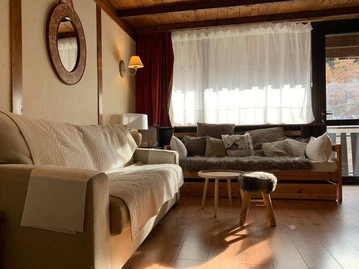 Ganzes Studio, Renoviertes Studio, Südbalkon an Pisten, für 4 in Pra Loup in Pra-Loup, Uvernet-Fours