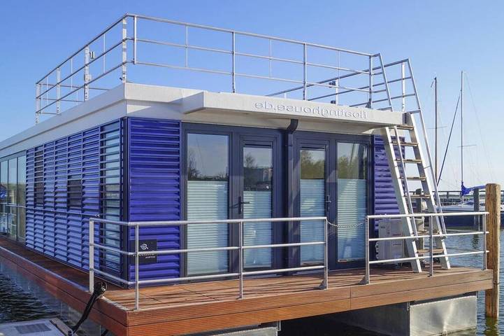 Hausboot für 4 Personen, mit Terrasse auf Fischland - Darß - Zingst
