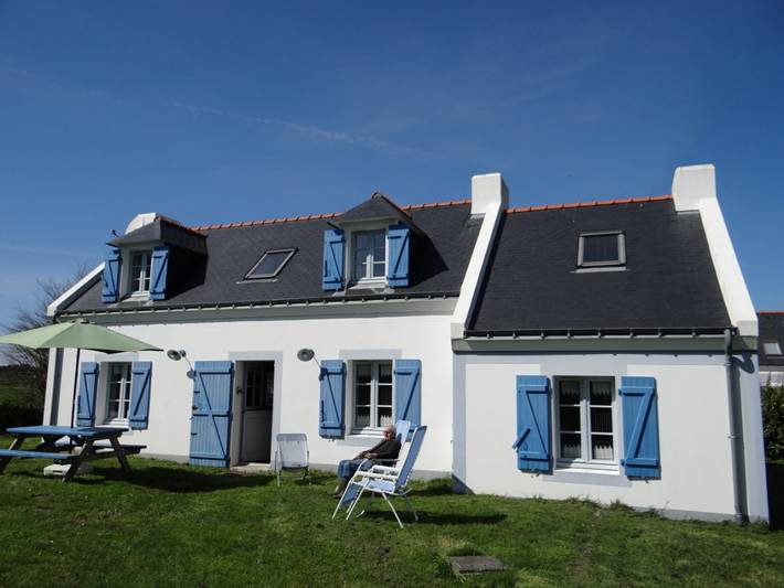 Gîte pour 6 personnes, avec Jardin et Vue à Sauzon