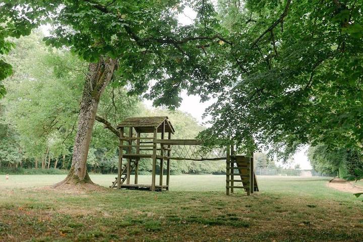 Maison de vacances pour 15 personnes, avec piscine ainsi que jardin et vue, adapté aux familles dans Yvelines - 4