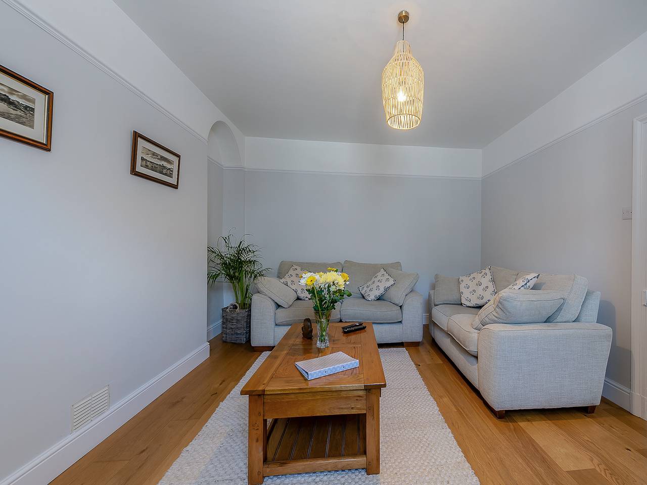 Spring Gardens in New Quay, Cardigan Bay